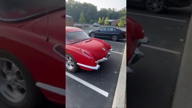 1957 Chevy corvette start up