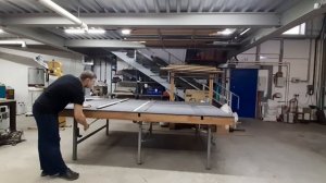 Раскроечный стол для стекла