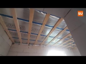 Утеплили чердачное перекрытие в доме из газобетона в Щелково