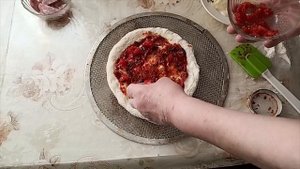 Итальянская пицца в духовке. Тесто холодной ферментации.