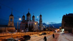 Брянский кафедральный собор, зима 2019