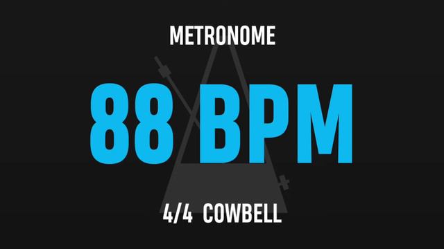 88 BPM 4/4 - Best Metronome (Cowbell) смотреть онлайн