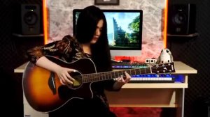 Lathi - (Weird genius ft sara fajira) Fingerstyle guitar | Josephine Alexandra