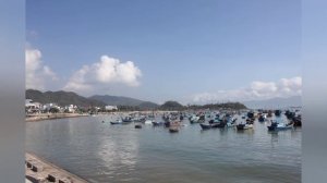 Вьетнам.Начянг 2021. Дорога на пляж Зоклет.Vietnam.Nha Trang 2021. The road to Doclet beach.