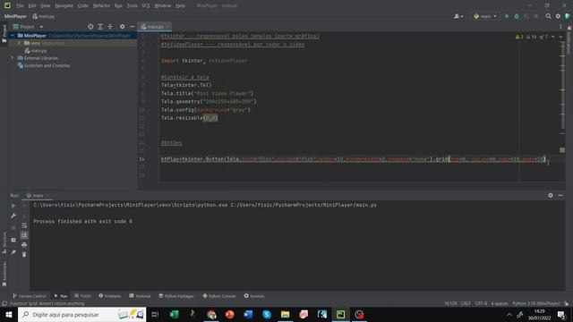 Aprenda a fazer um Mini Video Player em PYTHON