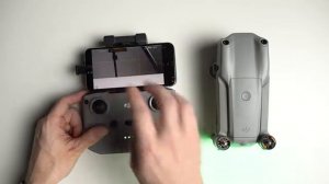 Распаковка и настройка дрона dji air 2 s