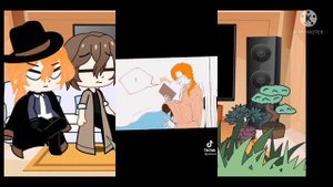 Реакция Великий из бродячих псов на тик ток