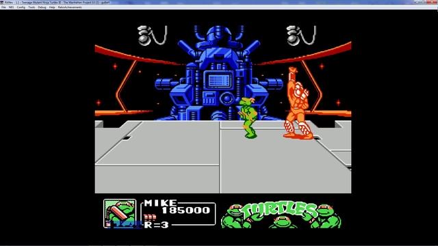 Teenage Mutant Ninja Turtles III: The Manhattan Project прохождение босса супер шредер смотреть онлайн