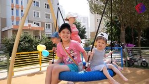 На днях в Большом Подольске открыли ещё четыре детские площадки