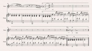 G.Caccini "Ave Maria" (G minor) Score animation [Voice + piano]