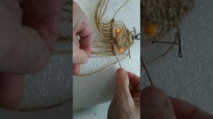 Мастер класс Макраме начинающим. Брелок "Сова" из джута. Часть 2