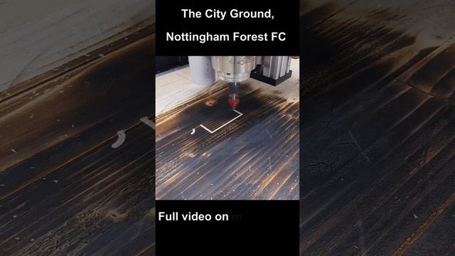 Nottingham Forest stadium made on CNC Router