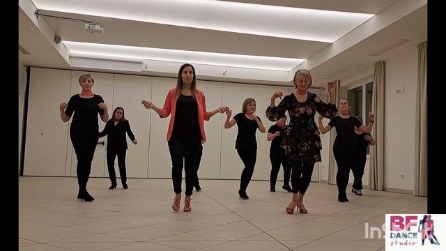 "MILONGA" ballo di gruppo/ Silueta Portena di Francisco Canaro/coreografia Gabry Ella смотреть онлайн