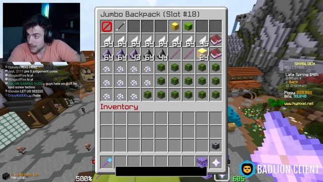 Dropping the BEST Enchantment in the Game (Hypixel SkyBlock Ironman) смотреть онлайн