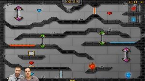 БолтушкА и ПРоХоДиМеЦ Веселятся в ЛАБИРИНТАХ! #180 - игра Огонь и Вода 4