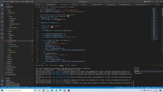 Los cimientos de un juego RPG en TypeScript смотреть онлайн