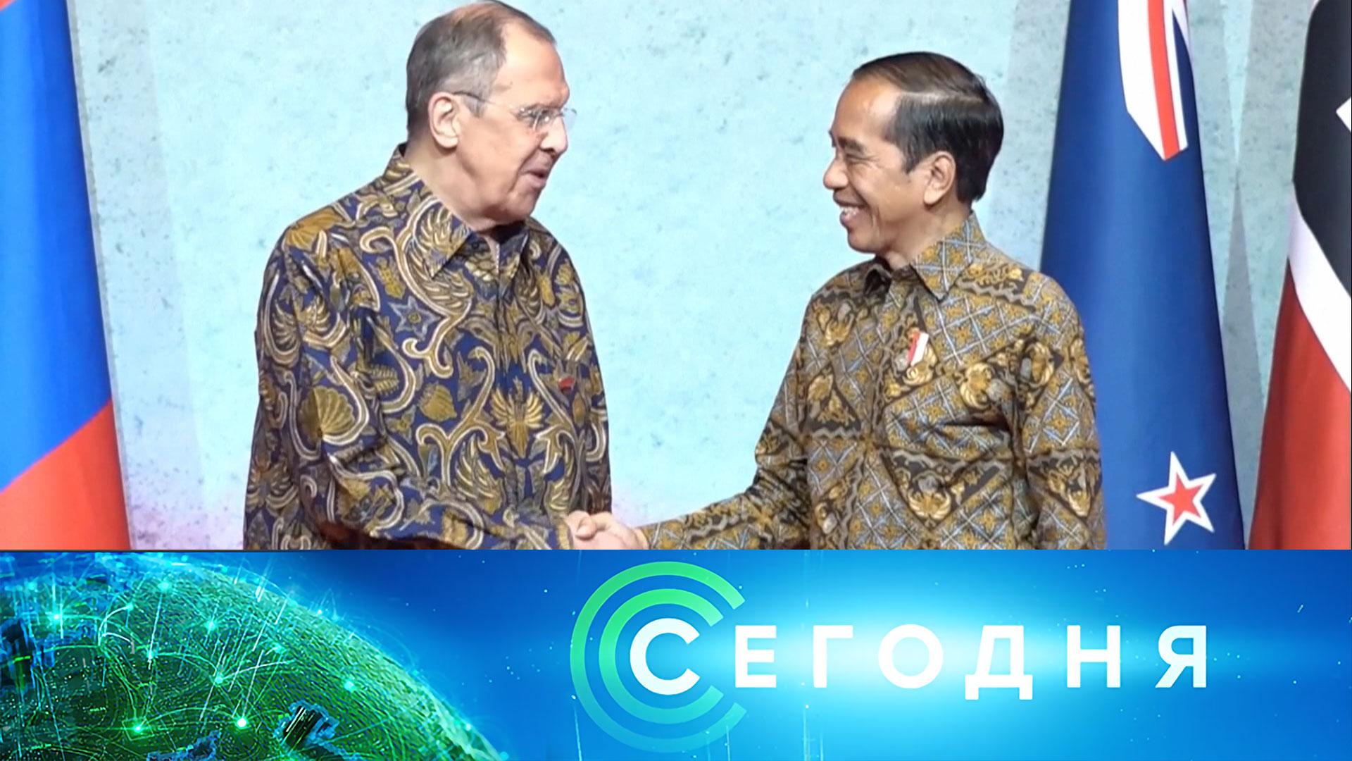 «Сегодня»: 14 июля 2023 года. 13:00 | Выпуск новостей | Новости НТВ