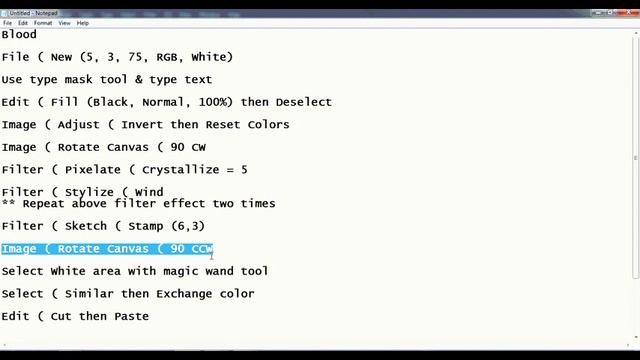 Giving Blood effect to Text with photoshop смотреть онлайн