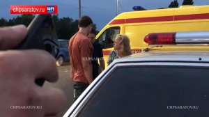 ЧП-САРАТОВ. ВИДЕОРЕГИСТРАТОР ЗАПЕЧАТЛЕЛ СТРАШНЫЕ КАДРЫ ДТП НА УСТЬ КУРДЮМСКОЙ