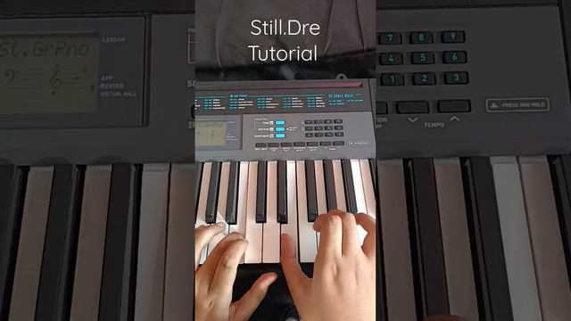 Still.Dre tutorial on piano