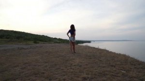 Вечерний берег Волги