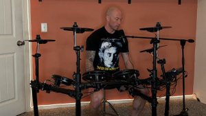 DONNER DED-200 ELECTRONIC DRUM SET UNBOXING DRUMMER FIRST TIME REVIEW
