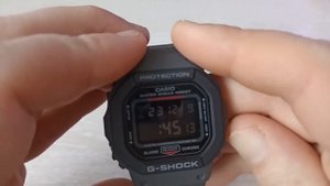 Часы Casio G-Shock DW-5610 SU-8DR / НАСТРОЙКА, ОБЗОР, ФУНКЦИИ