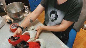 Штаны и рога для костюма фавна/ своими руками