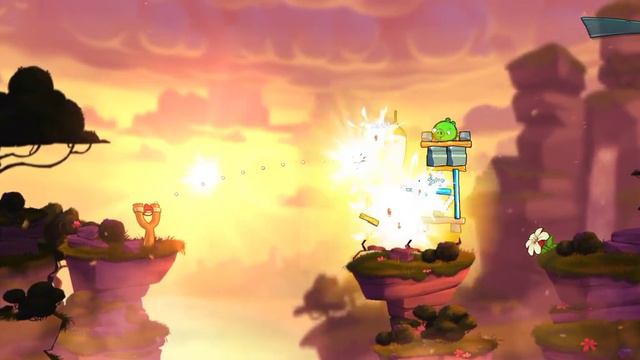 Angry Birds 2 l Birds Slingshot Game l смотреть онлайн