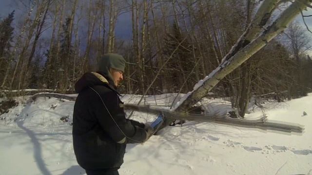 Рыбалка на Онежском озере. Arctic Cat Bearcat 570 xt. Разгребаем снег на CFMOTO X6 [часть 1].