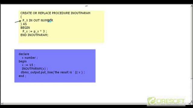 PLS-22: Using Parameters in PL/SQL Procedure смотреть онлайн