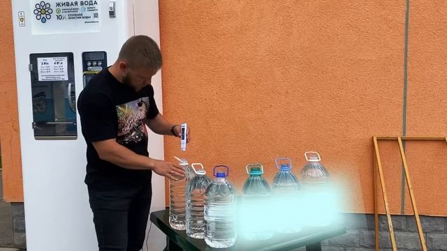 Новейшая разработка компании Живая Вода - обогащенная вода в водомате.