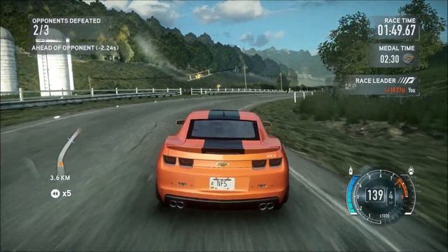 NFS The Run - Chevrolet Camaro ZL1 NFS Edition