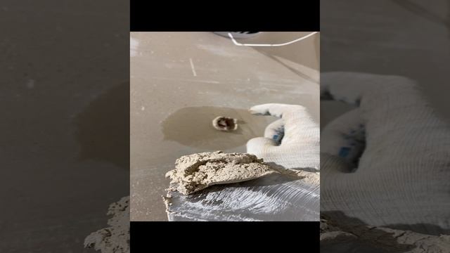Отверстие заделать ротбандом