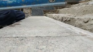 Ремонт гранитного крыльца.В 2021 году.