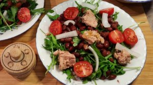 Салат из руколы - Средиземноморский