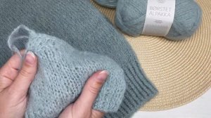 Обзор пряжи Sofking Visco / Børstet Alpakka Sandnes Garn