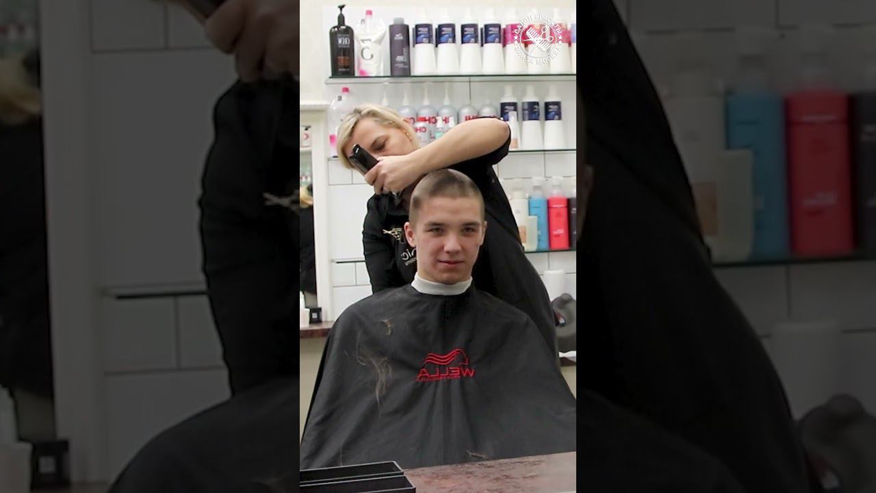 Постриг свои волосы #барбершоп смотреть онлайн