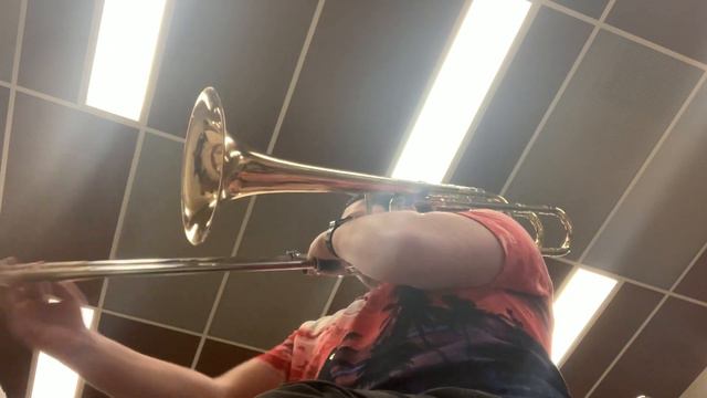 "Don't Get Around Much Anymore" Bass Trombone Feature смотреть онлайн