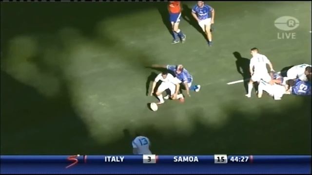 Splendide chistera de Sergio Parisse смотреть онлайн