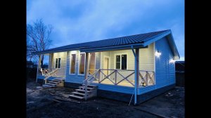 Одноэтажный дом 10х14 м.