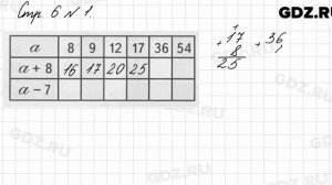Стр. 6 № 1 - Математика 3 класс 1 часть Моро