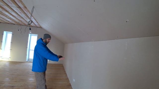 Дом из газоблока 100 м2 за 2 млн руб, готовый для проживания. Этап: Теплый контур эконом вариант