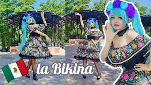 La Bikina (La Miku Mexicana) Cosplay Vocaloid Hatsune Miku