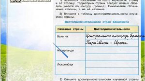 Задание 3 Что такое Бенилюкс - Окружающий мир 3 класс (Плешаков А.А.) 2 часть