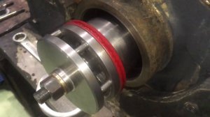 Новый токарный сериал. Запрессовка переднего сальника 13ч.