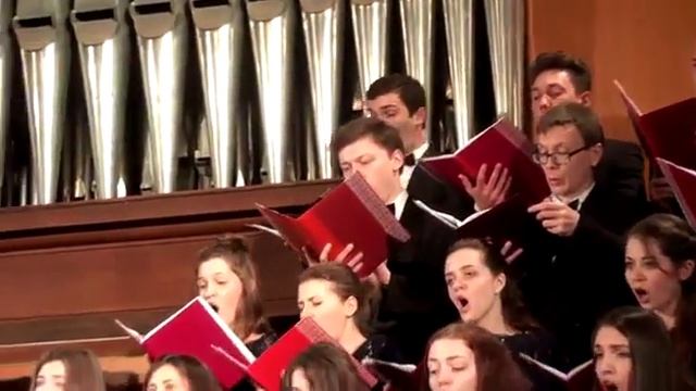 Хор ХГАК - Внуши, Боже, молитву мою (А. Гречанинов) смотреть онлайн