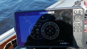 Скорость лодки Посейдон Викинг 360про под мотором 9,8 винт Skipper шаг 7.5