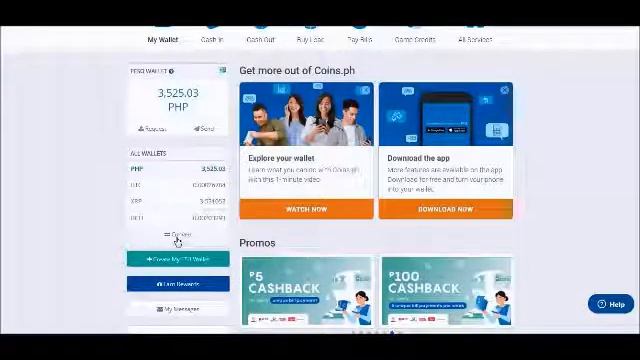 Coins Ph How to convert PHP to BTC for beginners смотреть онлайн
