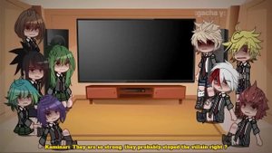 Past MHA React to Midoriya||Season 6 spoilers||NO SHIPS||PT1/?||